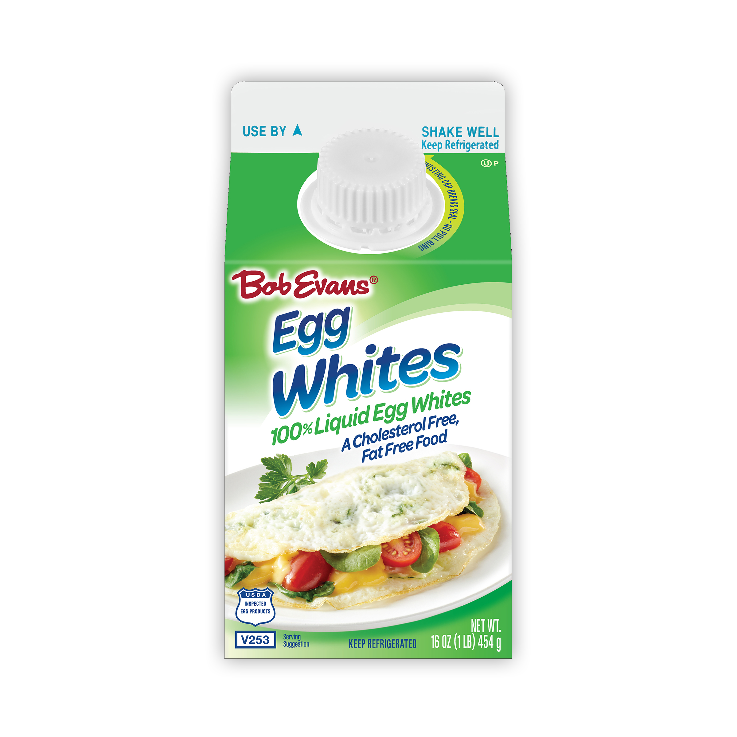 Bob Evans® 100% Liquid Egg Whites 16 oz. Carton product image