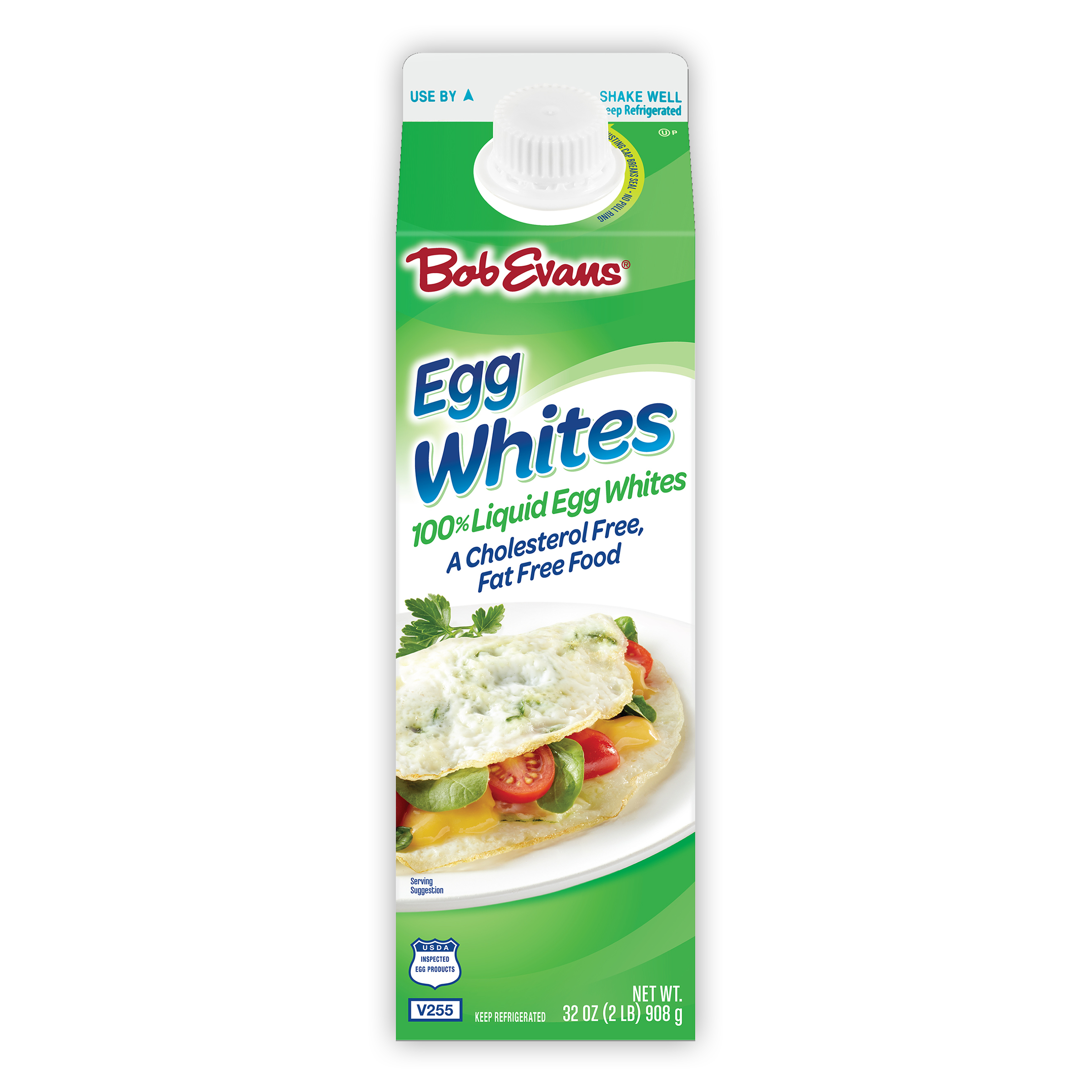 photo of Bob Evans® 100% Liquid Egg Whites 32 oz. Carton product