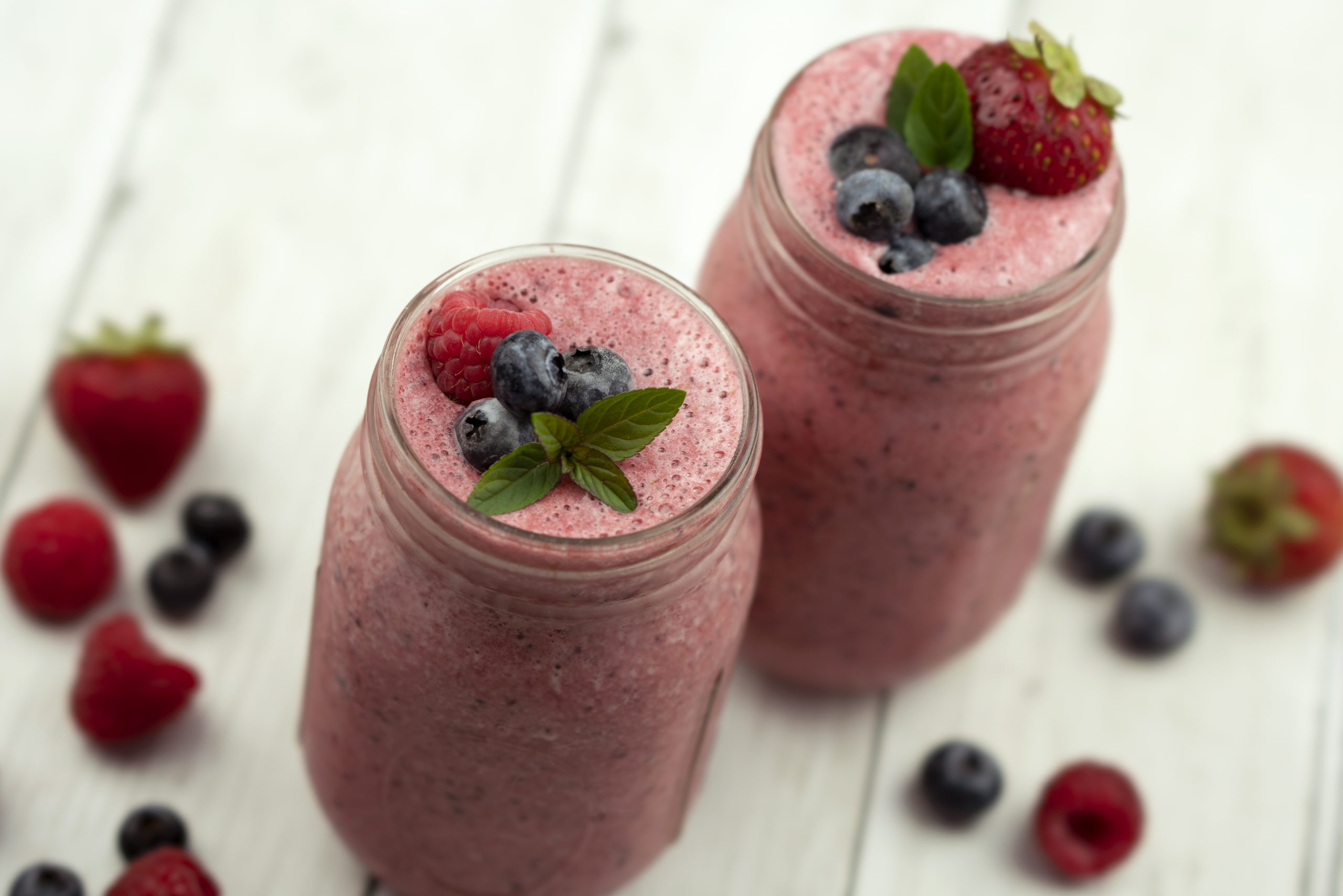 photo of prepared Berry Booster Protein Smoothie recipe