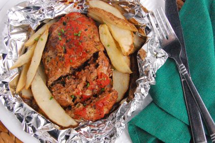 photo of prepared Italian Meat Loaf Packets recipe
